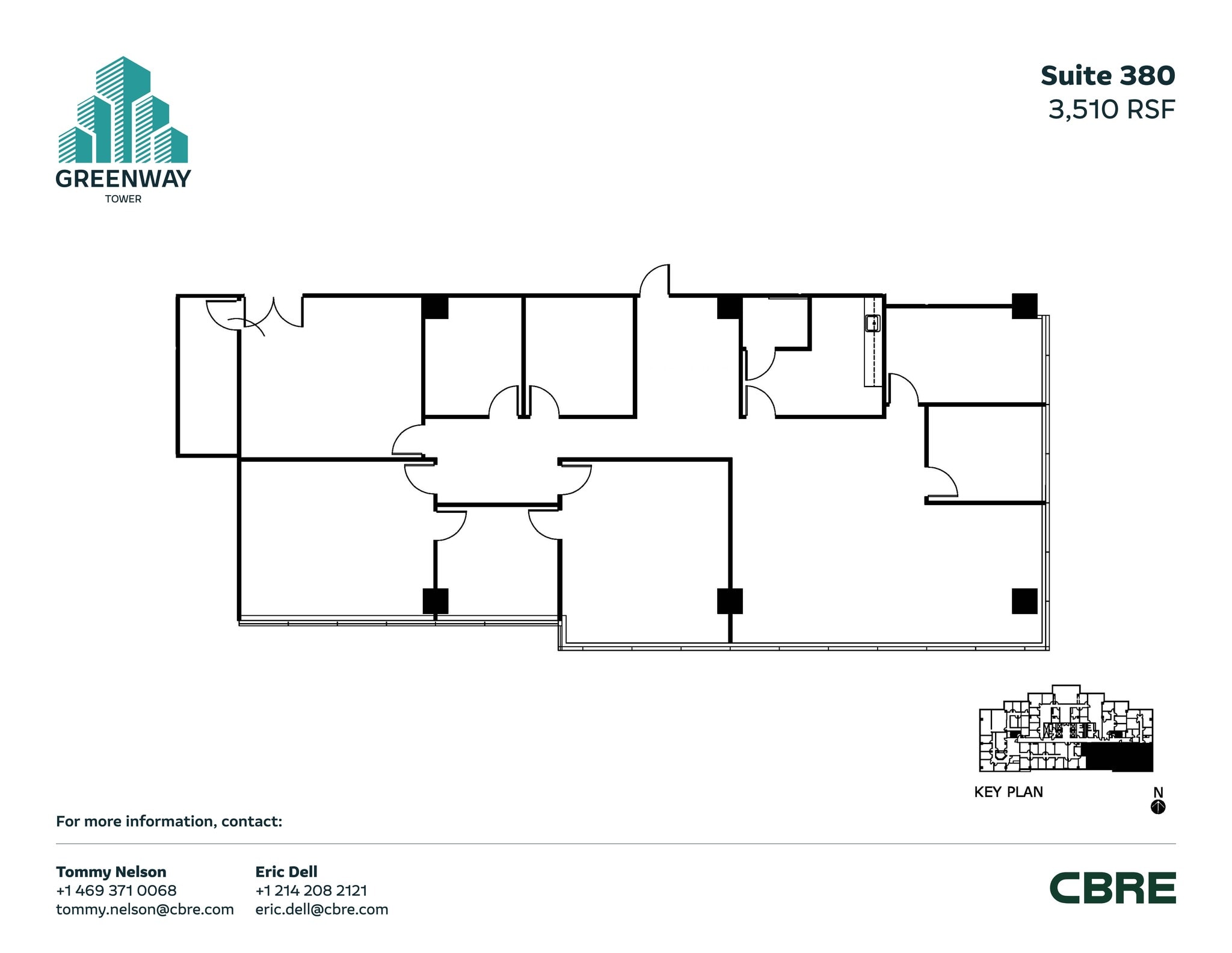 1231 Greenway Dr, Irving, TX à louer Plan de site- Image 1 de 2