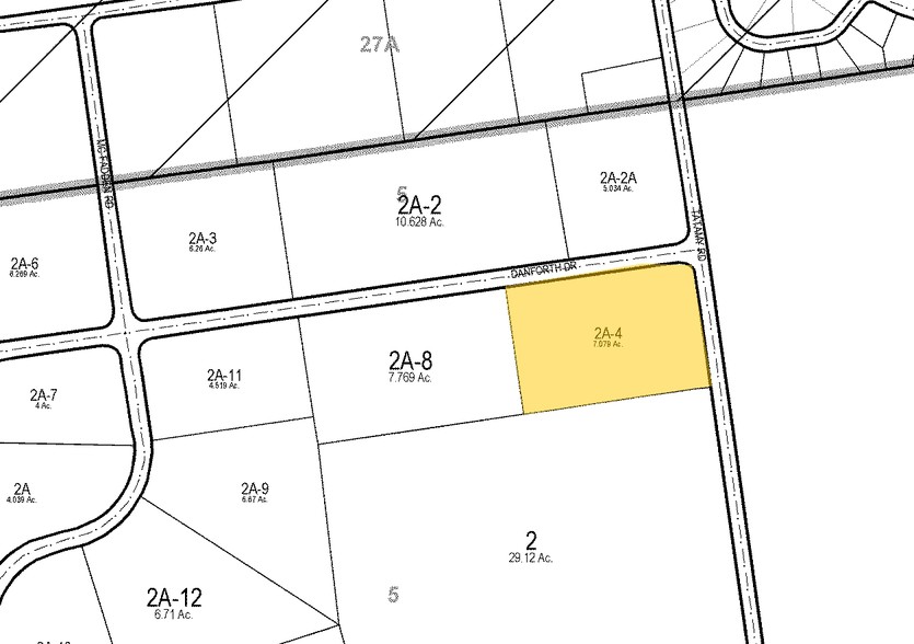 2 Danforth Dr, Palmer Township, PA à louer - Plan cadastral - Image 2 de 6