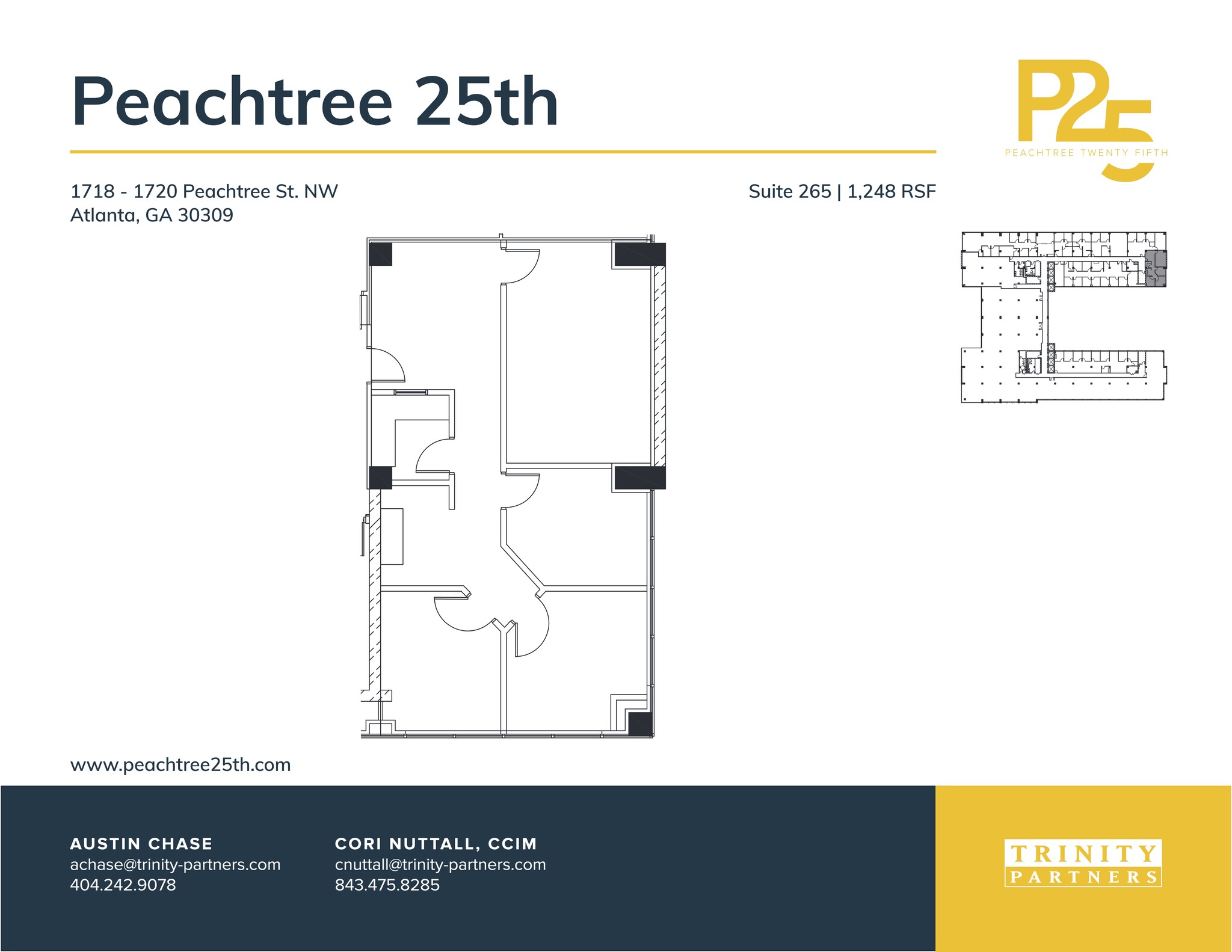 1718-1720 NW Peachtree St, Atlanta, GA for lease Site Plan- Image 1 of 1