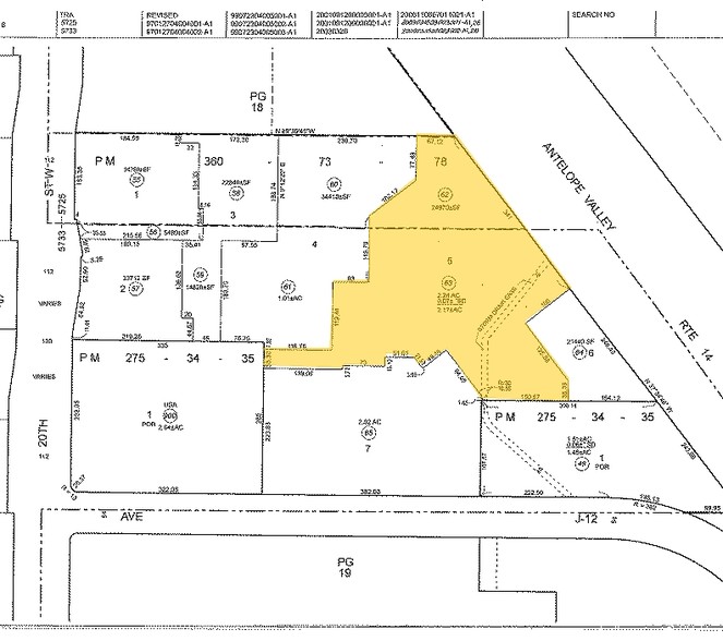 1759 W Avenue J12, Lancaster, CA à louer - Plan cadastral - Image 2 de 2