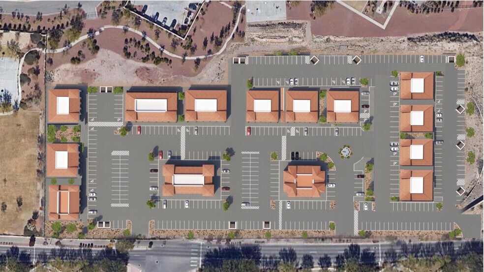 7305 Paseo del Norte, El Paso, TX à vendre - Aérien - Image 2 de 8