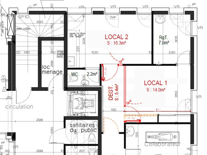 Flex dans Heyrieux à louer - Plan d’étage - Image 3 de 4
