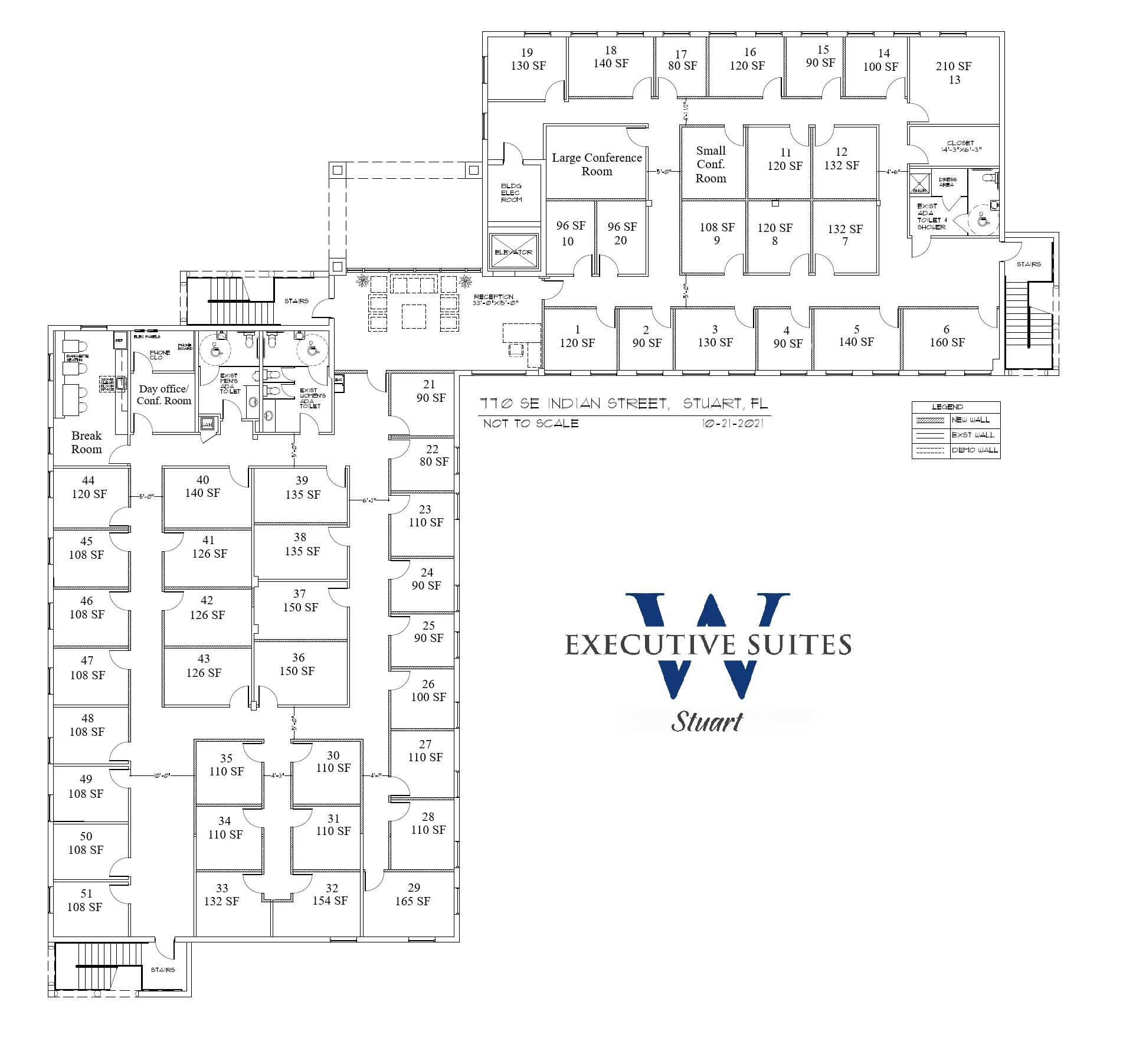 700-780 SE Indian St, Stuart, FL for lease Floor Plan- Image 1 of 3