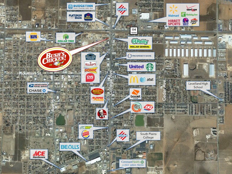 106 College Ave, Levelland, TX à vendre - Photo du bâtiment - Image 3 de 11