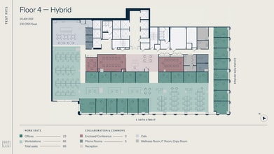 560 Lexington Ave, New York, NY à louer Plan d’étage- Image 2 de 3