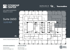 201 S Biscayne Blvd, Miami, FL for lease Floor Plan- Image 1 of 1