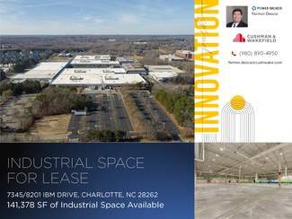 Plus de détails pour 7345 IBM Dr, Charlotte, NC - Industriel à louer