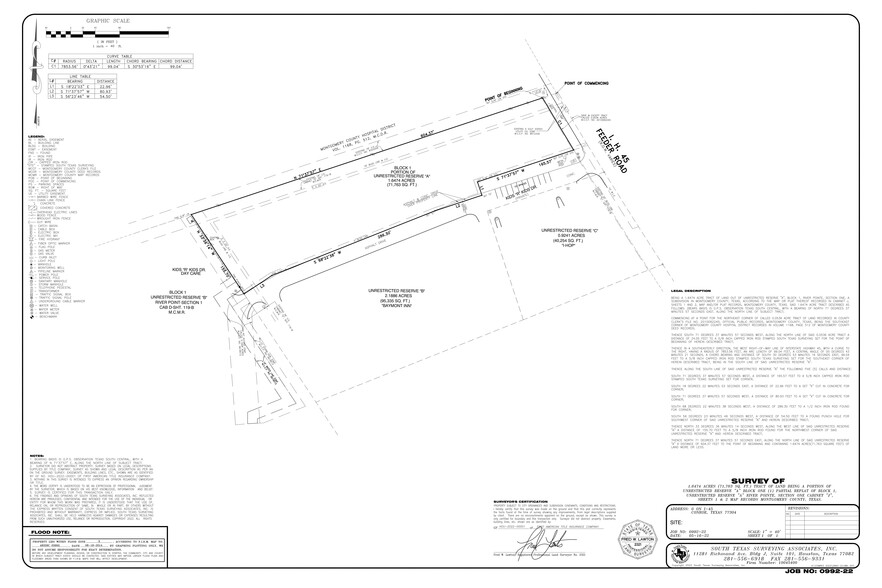 1504 Interstate 45, Conroe, TX à vendre - Plan de site - Image 1 de 1