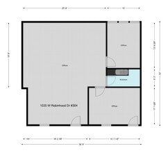 1035 W Robinhood Dr, Stockton, CA for lease Floor Plan- Image 1 of 1