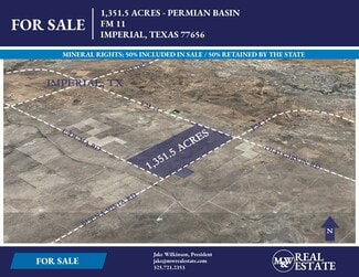 More details for FM 11, Imperial, TX - Land for Sale