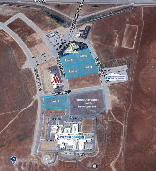 Magellan, Tehachapi, CA à vendre - Photo du bâtiment - Image 2 de 3