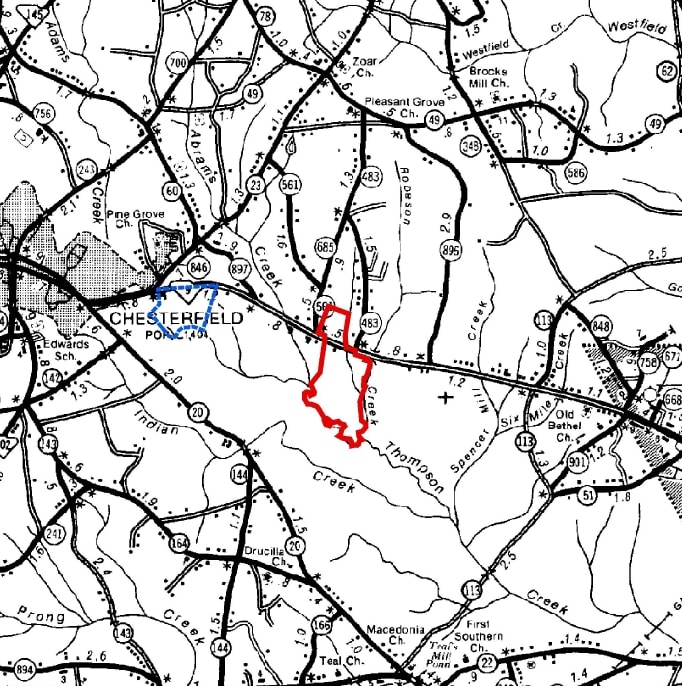 Hwy 9, Cheraw, SC à vendre Photo principale- Image 1 de 3