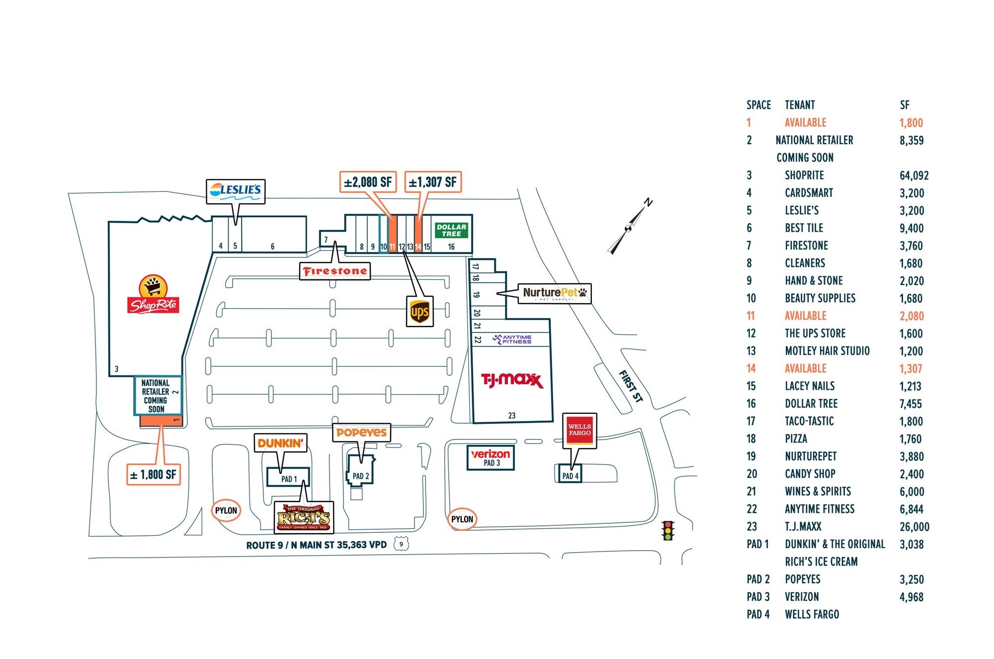 344 US Highway 9, Lanoka Harbor, NJ for lease Site Plan- Image 1 of 1