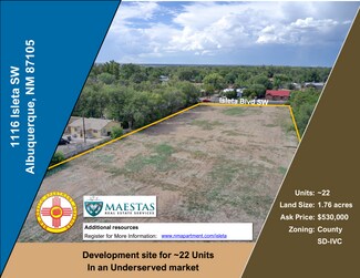 More details for 1116 Isleta Blvd SW, Albuquerque, NM - Land for Sale