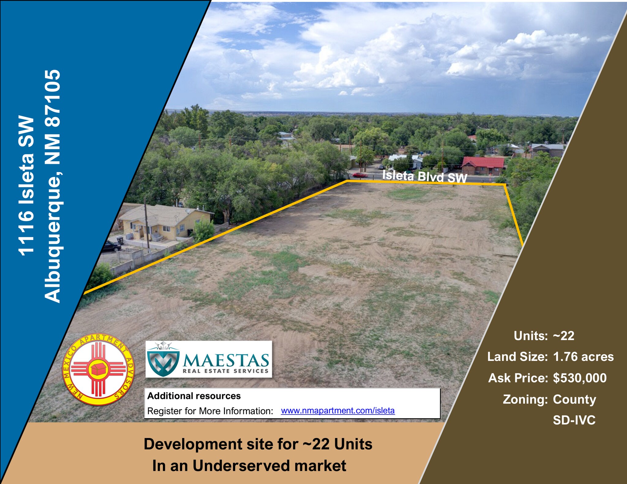 1116 Isleta Blvd SW, Albuquerque, NM à vendre Photo principale- Image 1 de 5