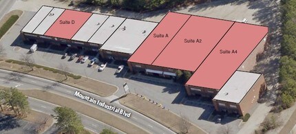 2725 Mountain Industrial Blvd, Tucker, GA - Aérien  Vue de la carte - Image1