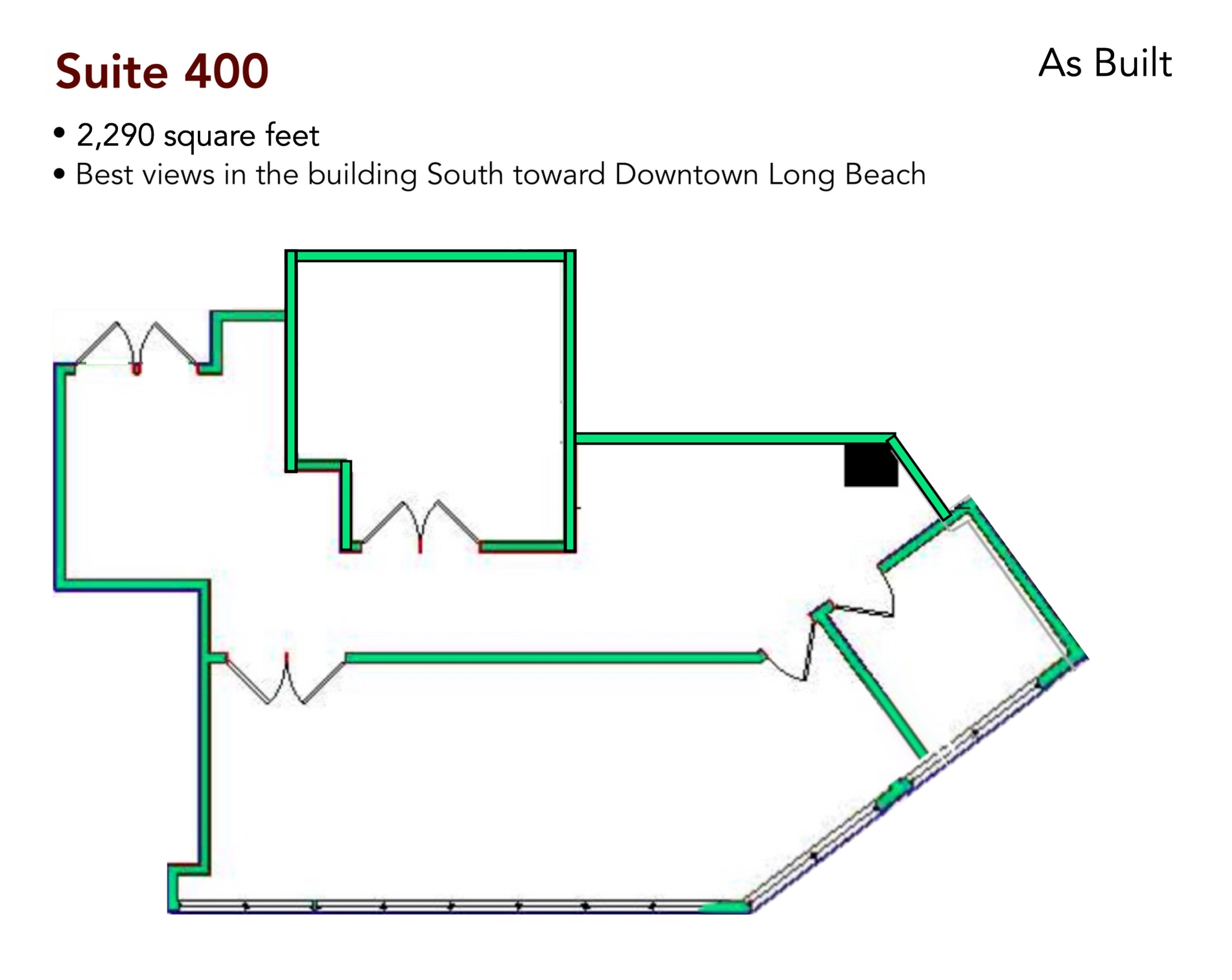 1501 Hughes Way, Long Beach, CA à louer Plan d’étage- Image 1 de 21