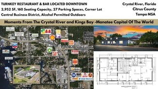 Plus de détails pour 508 Citrus Ave, Crystal River, FL - Commerce de détail à vendre