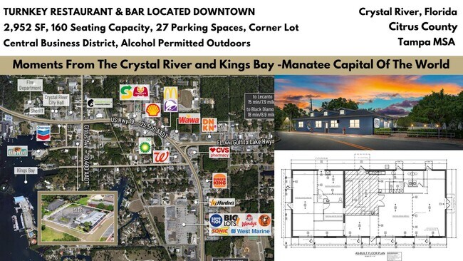 More details for 508 Citrus Ave, Crystal River, FL - Retail for Sale