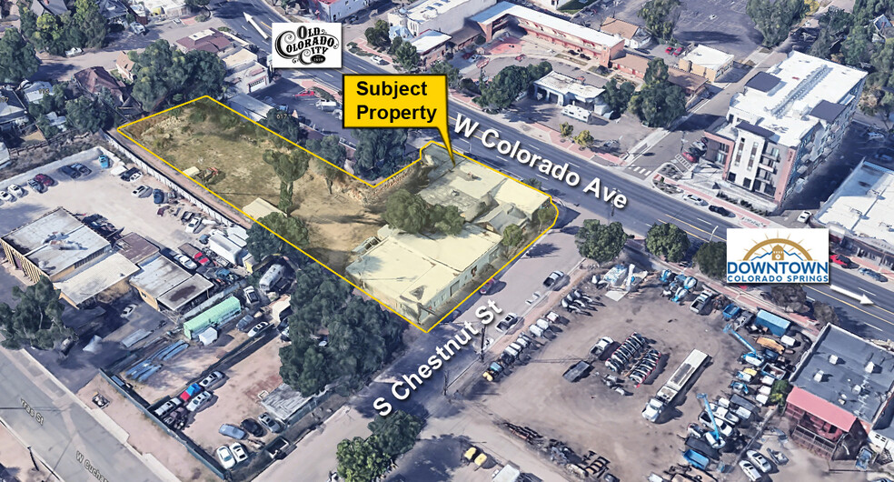 603 W Colorado Ave, Colorado Springs, CO for lease - Building Photo - Image 2 of 3