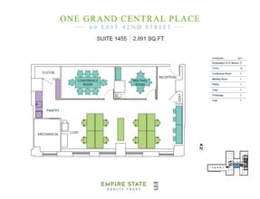 60 E 42nd St, New York, NY for lease Floor Plan- Image 1 of 2