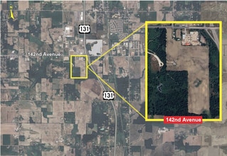 0 142nd Ave, Wayland, MI - AERIAL  map view - Image1