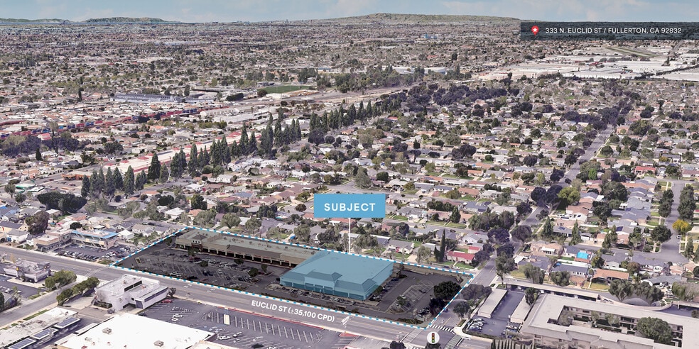 333 N Euclid St, Fullerton, CA for lease - Building Photo - Image 2 of 5