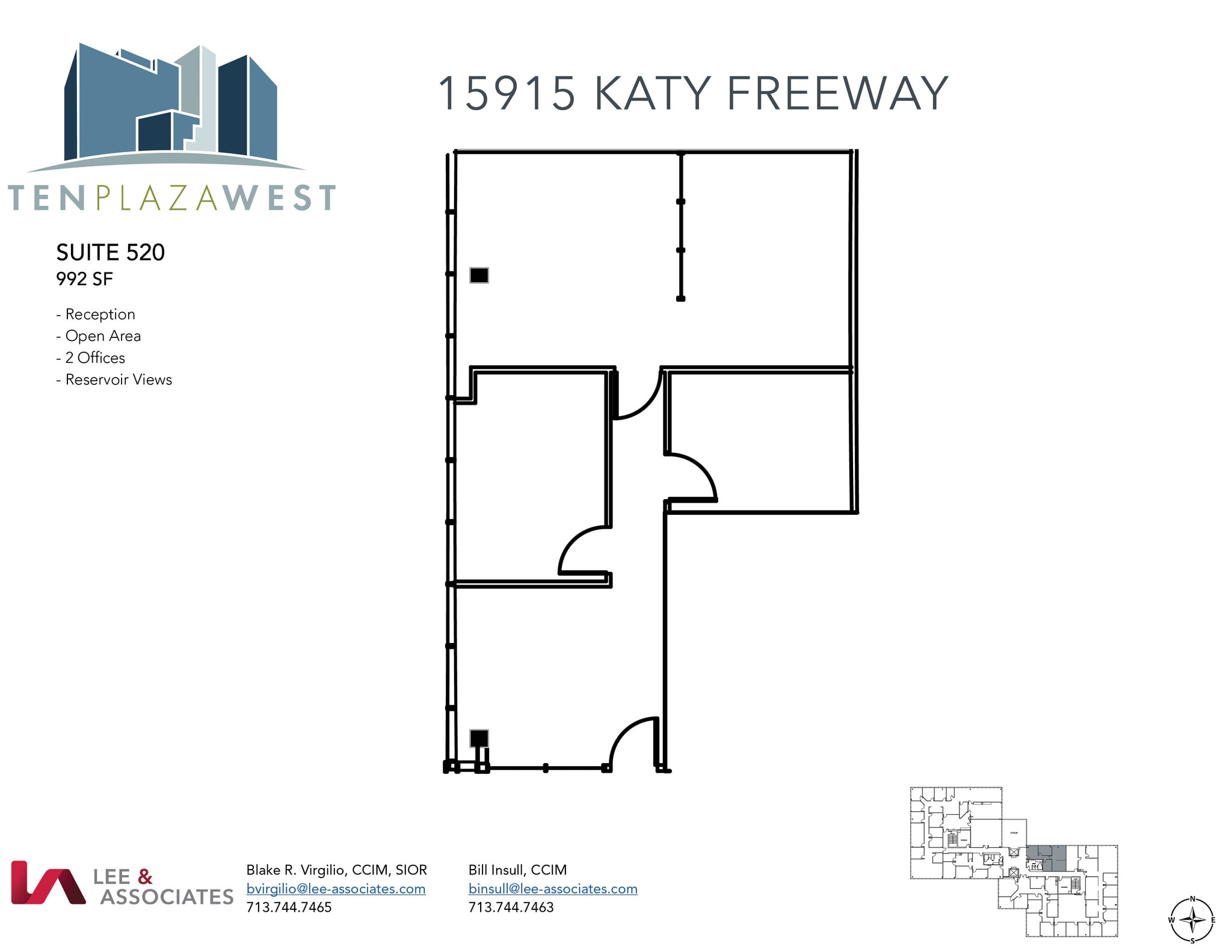 15915 Katy Fwy, Houston, TX for lease Floor Plan- Image 1 of 1