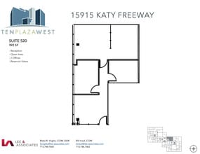 15915 Katy Fwy, Houston, TX for lease Floor Plan- Image 1 of 1