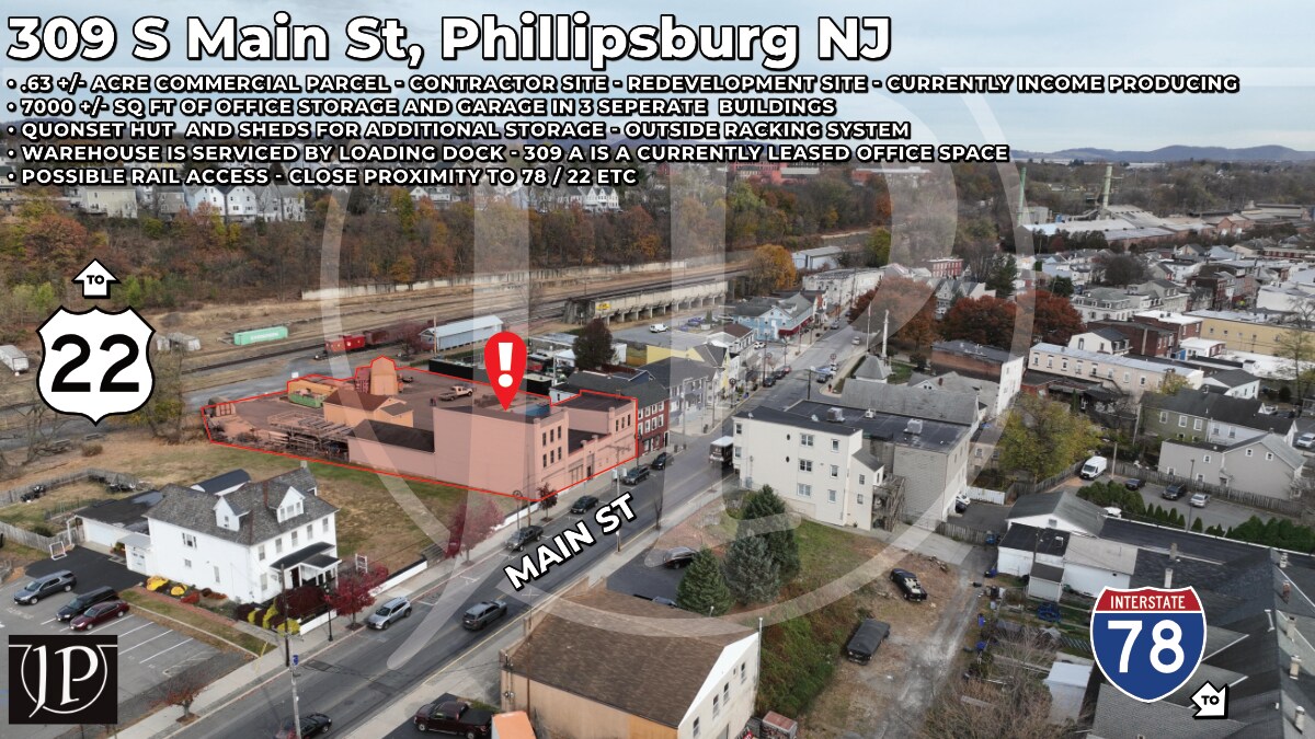 309 S Main St, Phillipsburg, NJ à vendre Photo du bâtiment- Image 1 de 61
