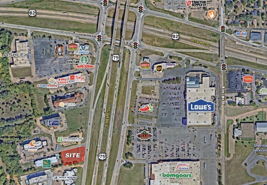 2902 N US Highway 75, Sherman, TX for sale - Building Photo - Image 2 of 4