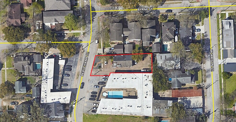 2812 Beauchamp St, Houston, TX à louer - Aérien - Image 1 de 2