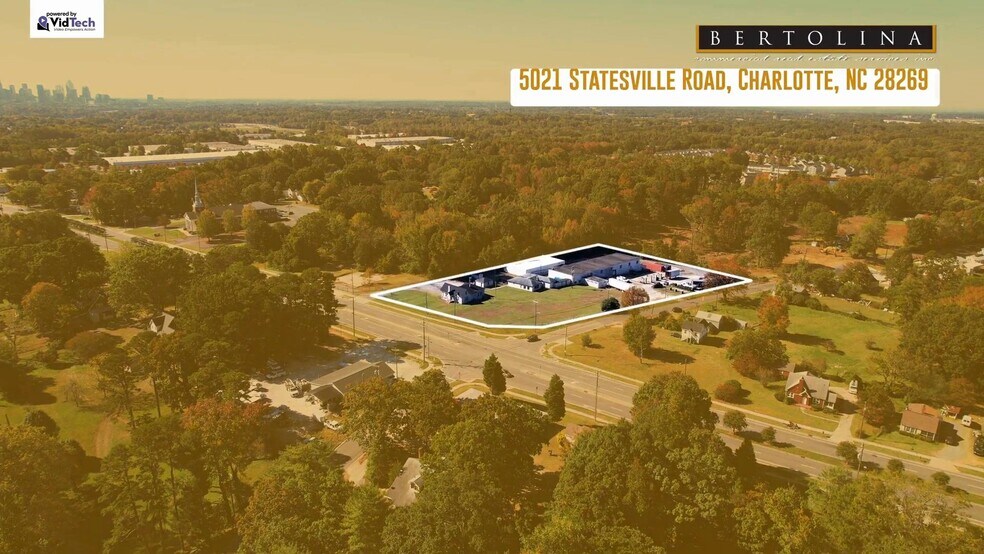 5021 Statesville Rd, Charlotte, NC à vendre - Vidéo sur l’inscription commerciale - Image 2 de 10