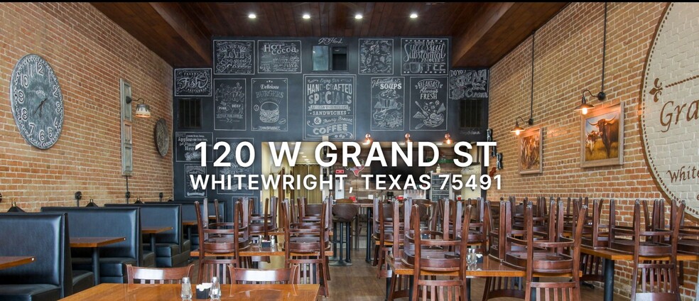 120 W Grand St, Whitewright, TX à vendre - Photo du bâtiment - Image 1 de 1