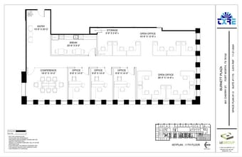 801 Cherry St, Fort Worth, TX for lease Floor Plan- Image 2 of 2