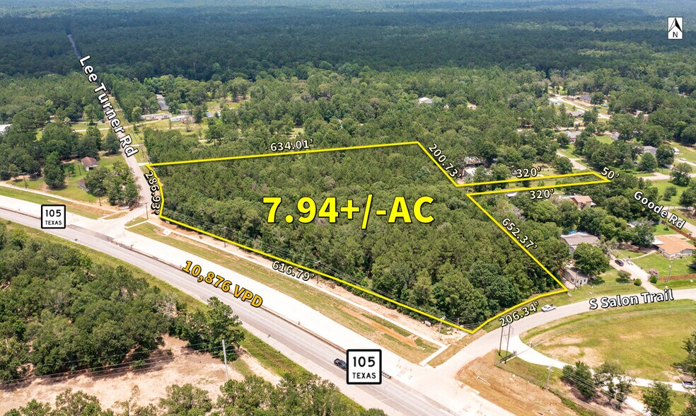 Hwy 105 & Lee Turner Road, Cleveland, TX for sale - Primary Photo - Image 1 of 12