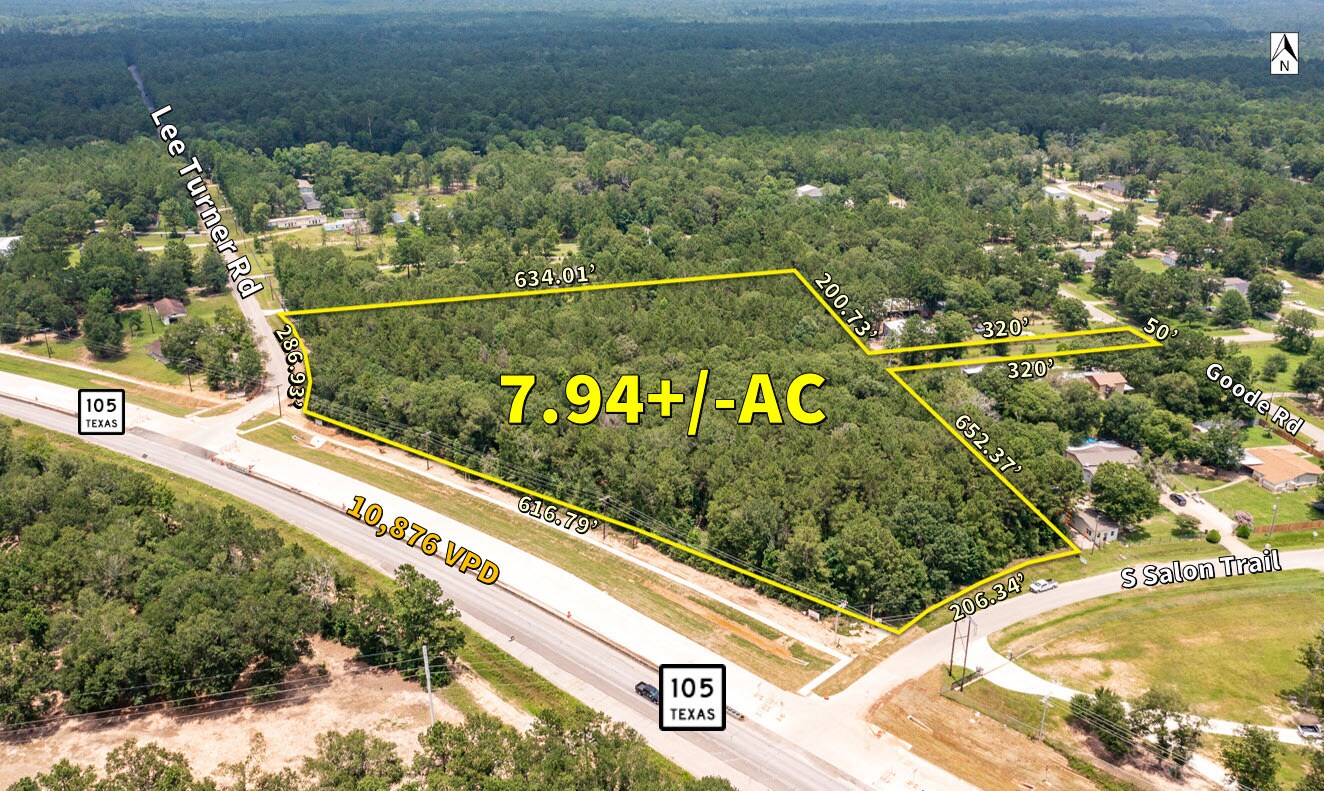 Hwy 105 & Lee Turner Road, Cleveland, TX for sale Primary Photo- Image 1 of 13