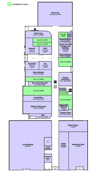 600-700 E Northern Lights Blvd, Anchorage, AK à louer - Plan d’étage - Image 1 de 1