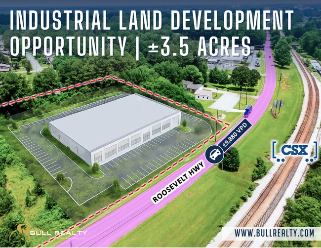 Plus de détails pour 2723 Roosevelt Hwy, College Park, GA - Terrain à vendre