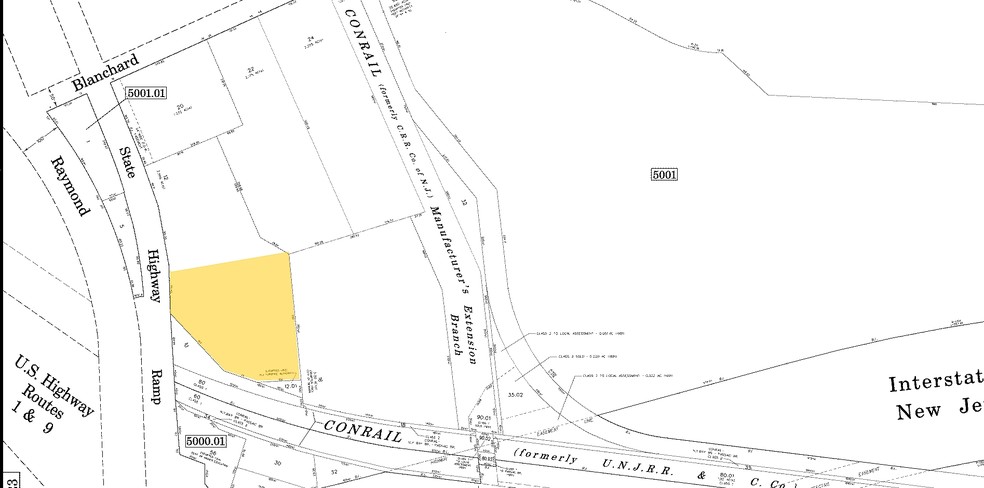 18 Blanchard St, Newark, NJ à louer - Plan cadastral - Image 3 de 3