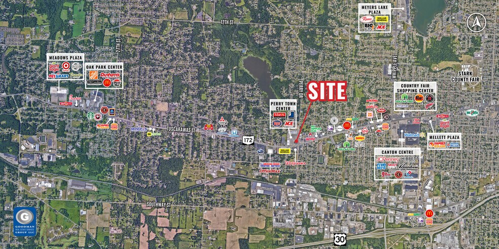 5101 Tuscarawas St W, Canton, OH à louer - Aérien - Image 3 de 6