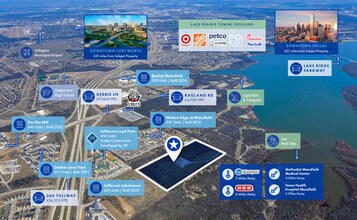 1101 N Day Miar Rd, Grand Prairie, TX - Aérien  Vue de la carte - Image1