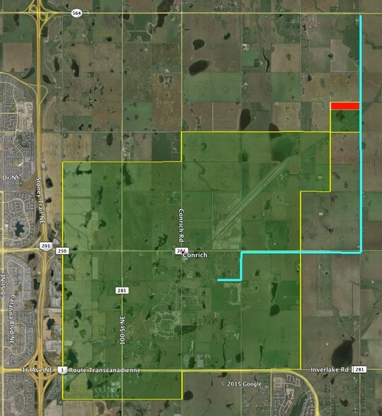 252117 Range Rd 281 Rd, Calgary, AB à vendre - Aérien - Image 2 de 6