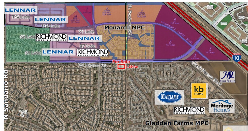 11033 W. Moore Road, Marana, AZ à vendre - Plan de site - Image 2 de 6