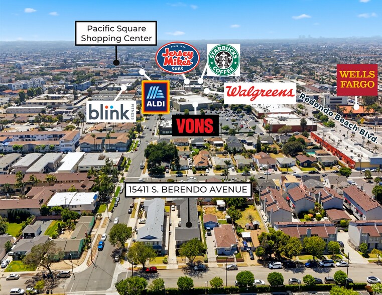 15411 S Berendo Ave, Gardena, CA à vendre - Photo du bâtiment - Image 2 de 9