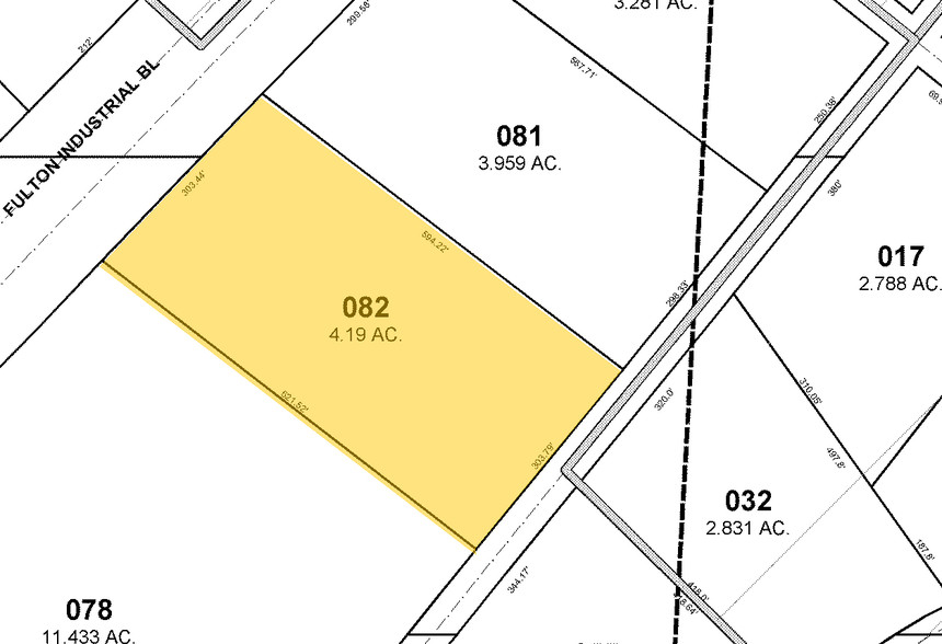 170 Selig Dr SW, Atlanta, GA à louer - Plan cadastral - Image 2 de 25