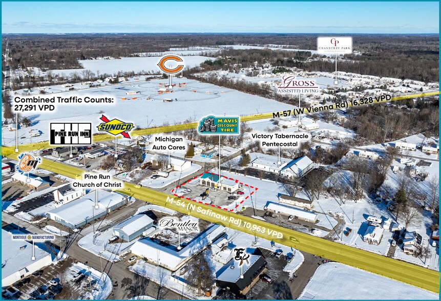 11524 N Saginaw Rd, Clio, MI à vendre - Photo du bâtiment - Image 3 de 4