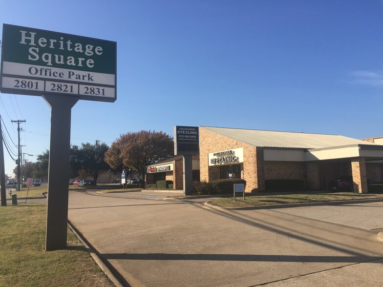 2801-2831 W Parker Rd, Plano, TX à louer - Photo du bâtiment - Image 3 de 6