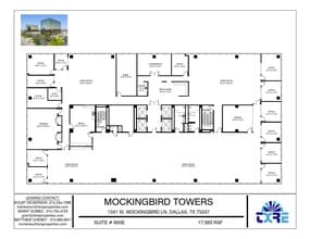 1341 W Mockingbird Ln, Dallas, TX for lease Floor Plan- Image 1 of 2