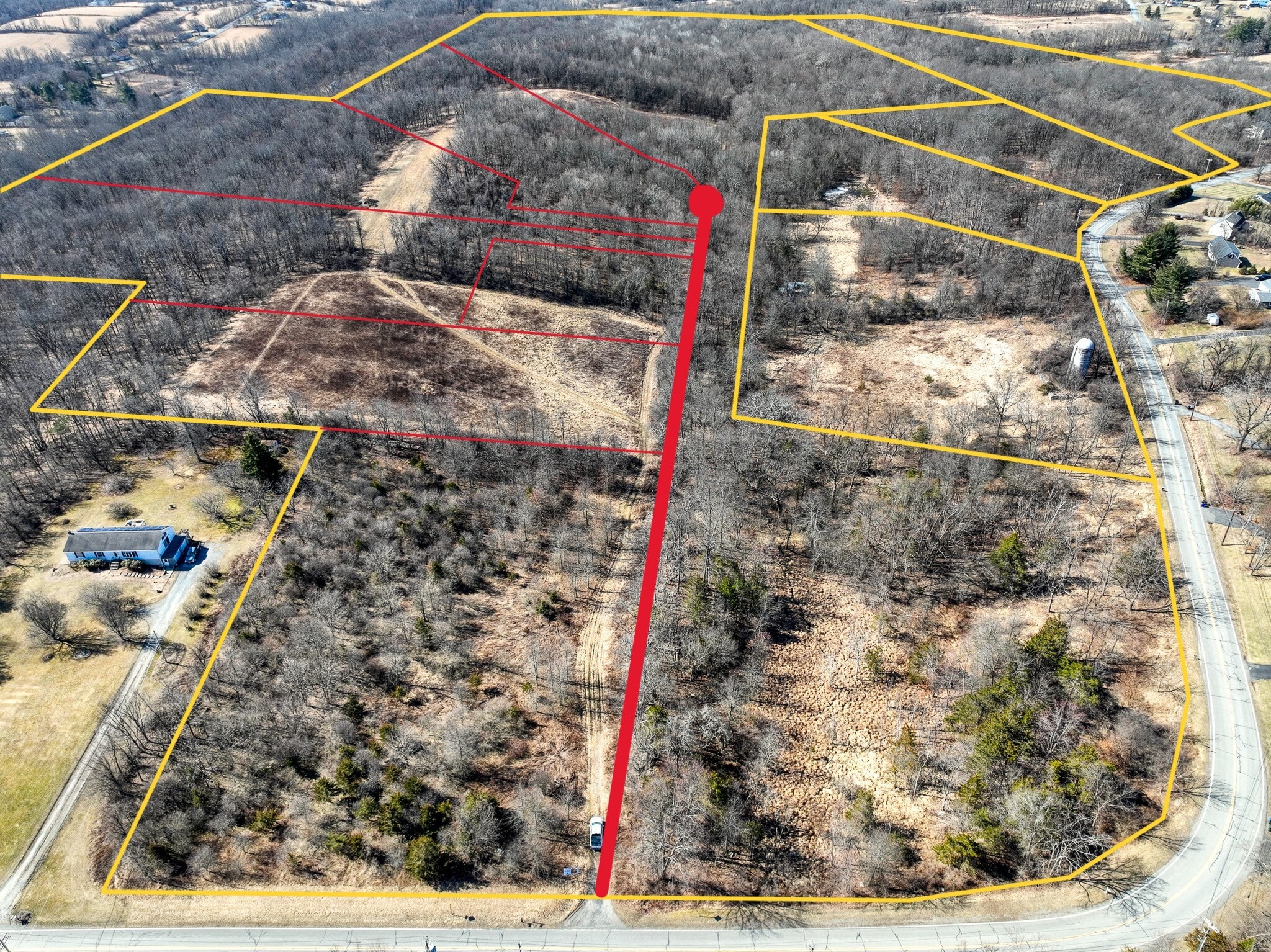 Guinea Hill Rd, Slate Hill, NY for sale Aerial- Image 1 of 6